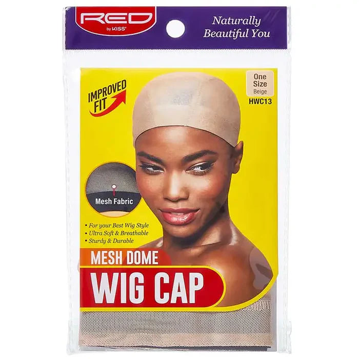 RED BY KISS MESH DOME WIG CAP