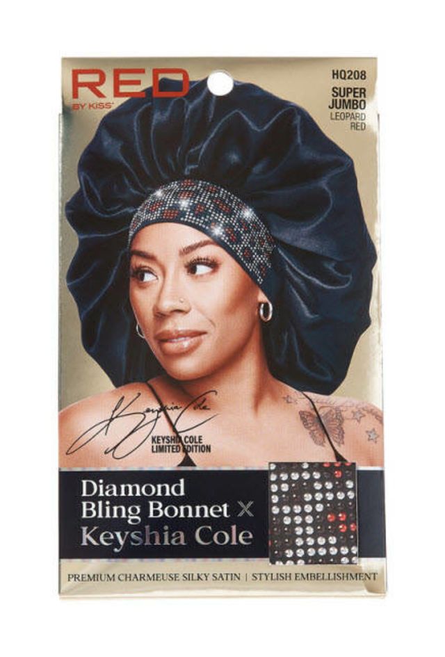 Red Keyshia Diamond Bling Bonnets