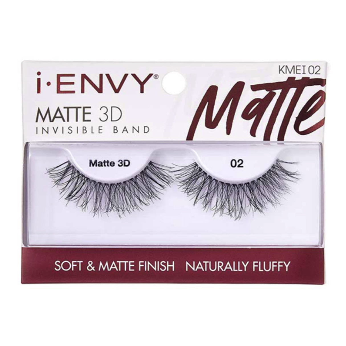 KISS I ENVY MATTE 3D EYELASHES