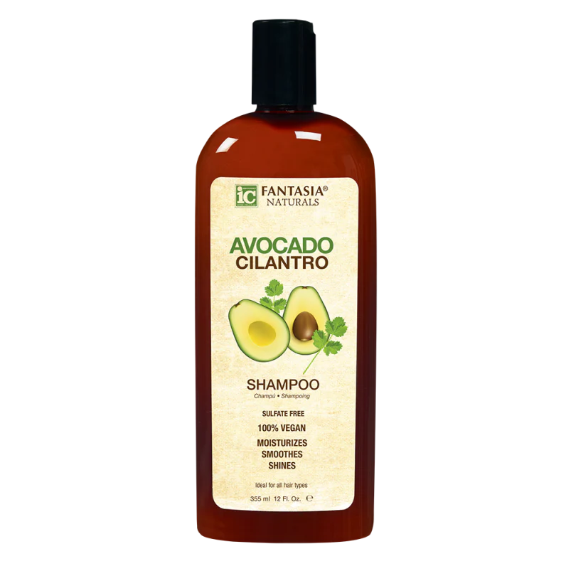IC Avocado Cilantro Shampoo 12oz, avocado cilantro shampoo, color preserving shampoo, Fantasia IC hair shampoo, moisturizing shampoo for colored hair, strengthening hair shampoo, avocado oil hair care, gentle cleansing shampoo, IC 12oz shampoo, nourishing hair cleanser, shampoo for smooth hair, color safe shampoo, hair repair shampoo, daily use moisturizing shampoo, shiny healthy hair shampoo, sulfate free hair shampoo