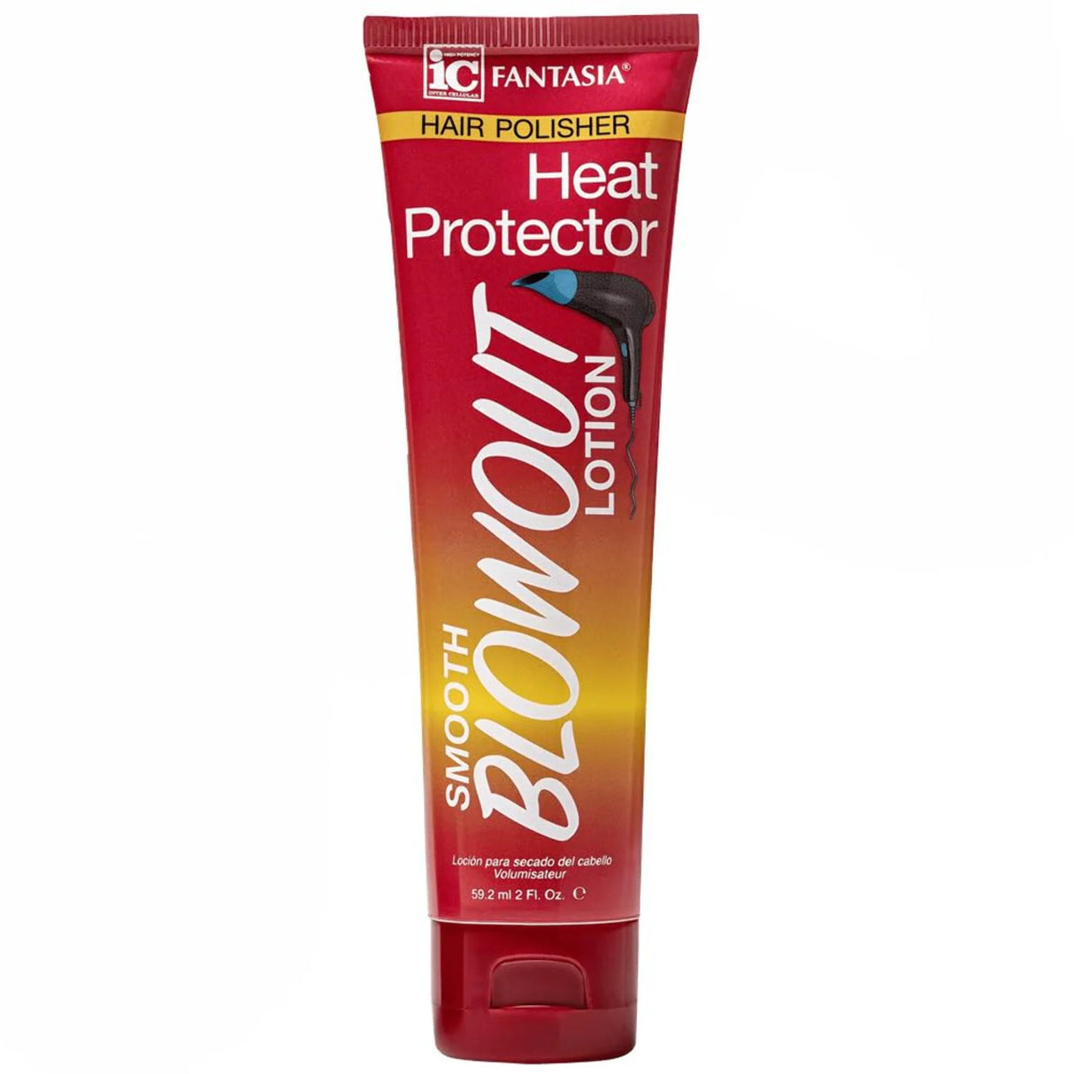 IC Heat Protect Smooth Blowout Lotion 2oz for sleek shiny hair