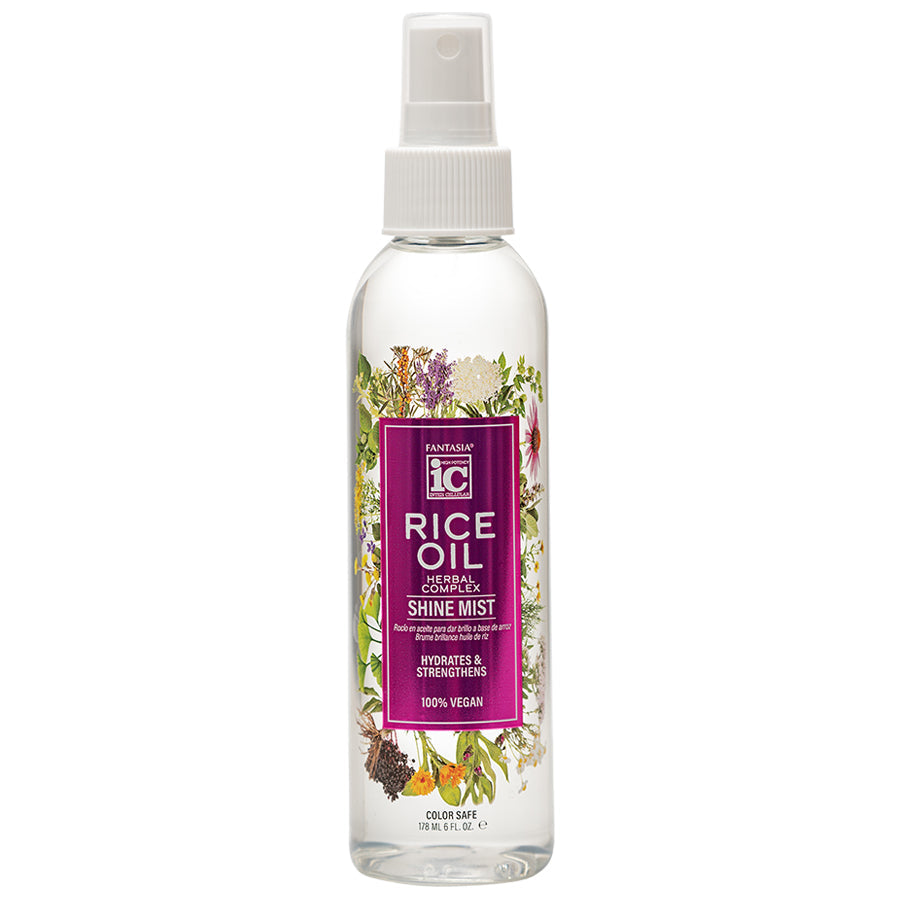 IC Rice Oil Shine Mist 6oz lightweight nourishing spray for glossy hair-3