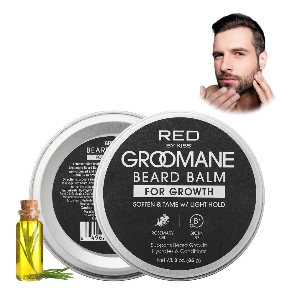 Red by Kiss Sandalwood Groomane Beard Balm 3 oz