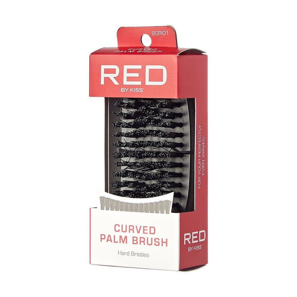 RED BY KISS Curved Palm Brush