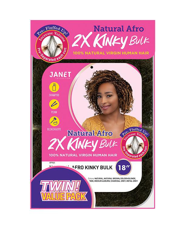 Janet Afro Kinky Bulk Hair