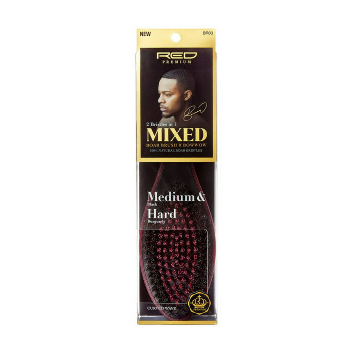 KISS RPM Premium Mixed Wave Boar Brush