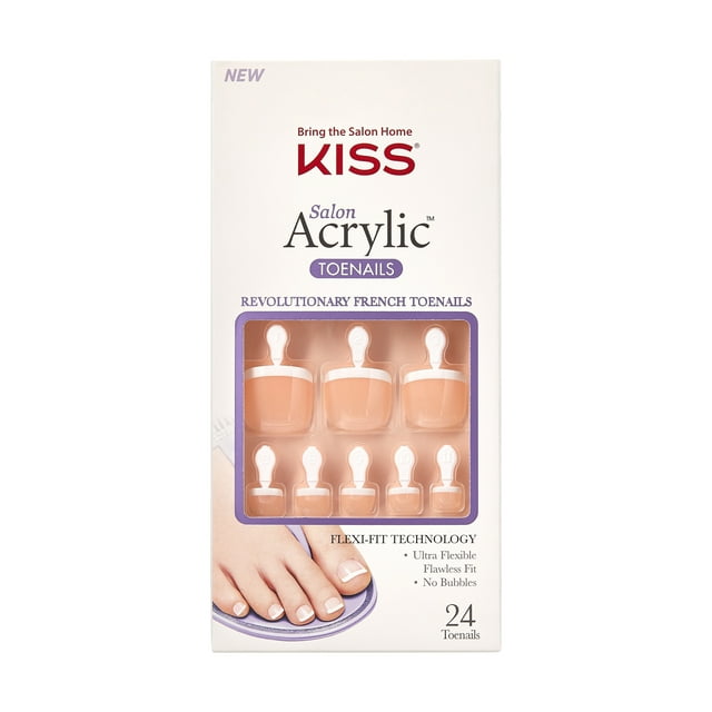 KISS Salon Acrylic Toe Nails (KSAT01)