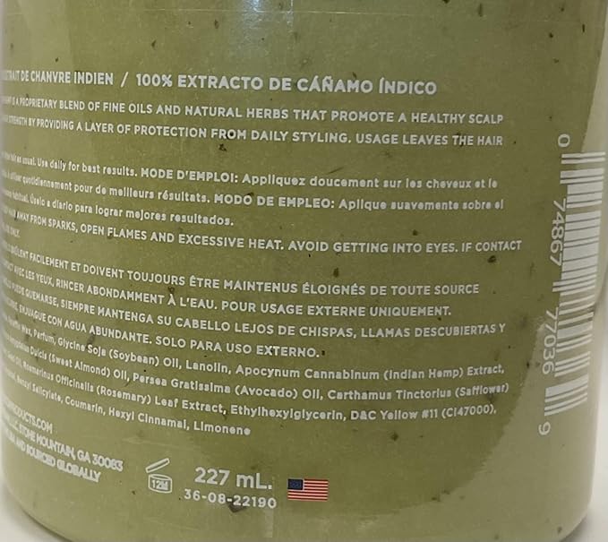 Kuza Indian Hemp with Chebe Hair & Scalp Treatment - for Healthy Hair Retention - 7.7 oz-3