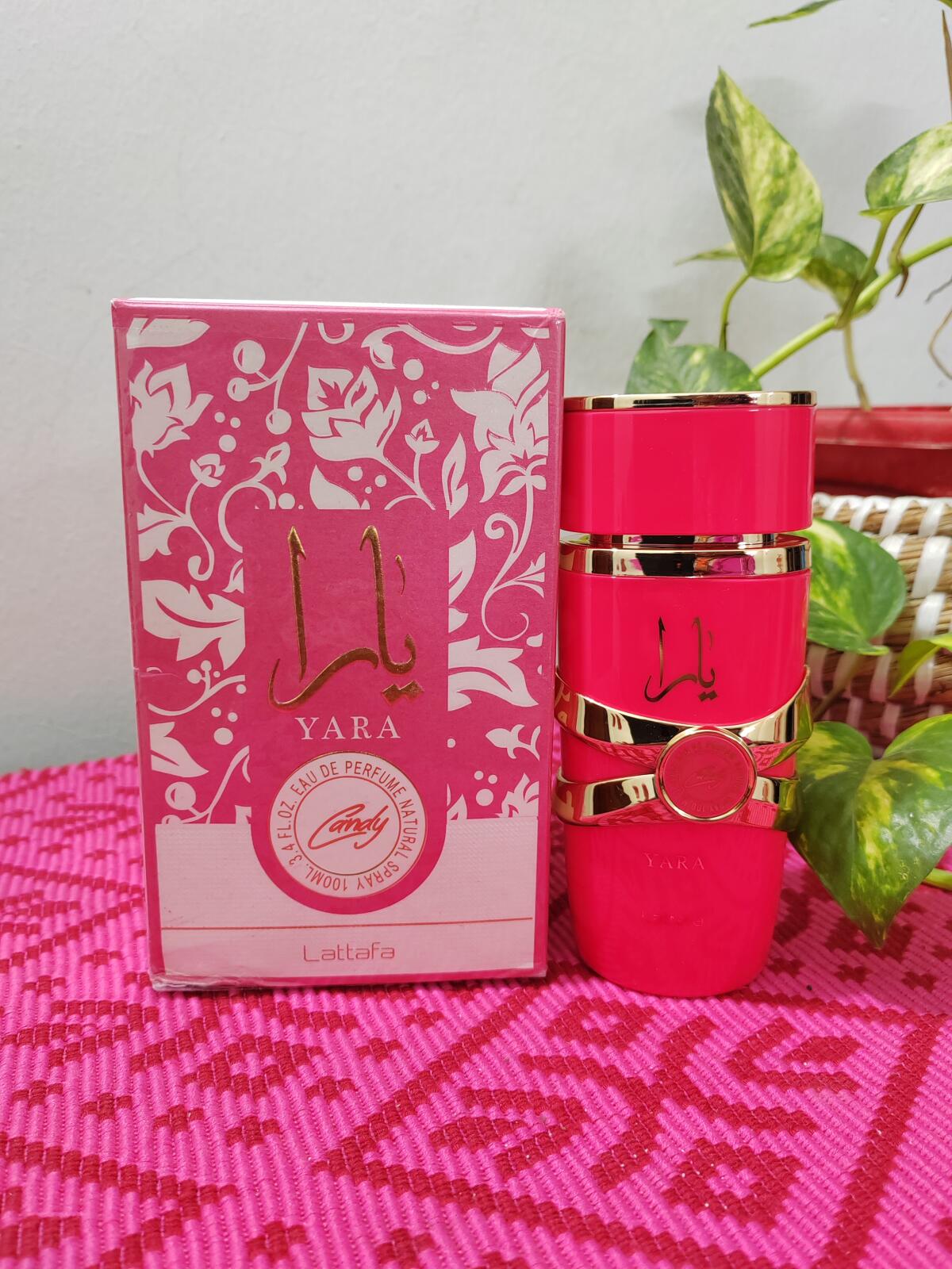 LATTAFA YARA HOT PINK PARFUM 3.4oz-5