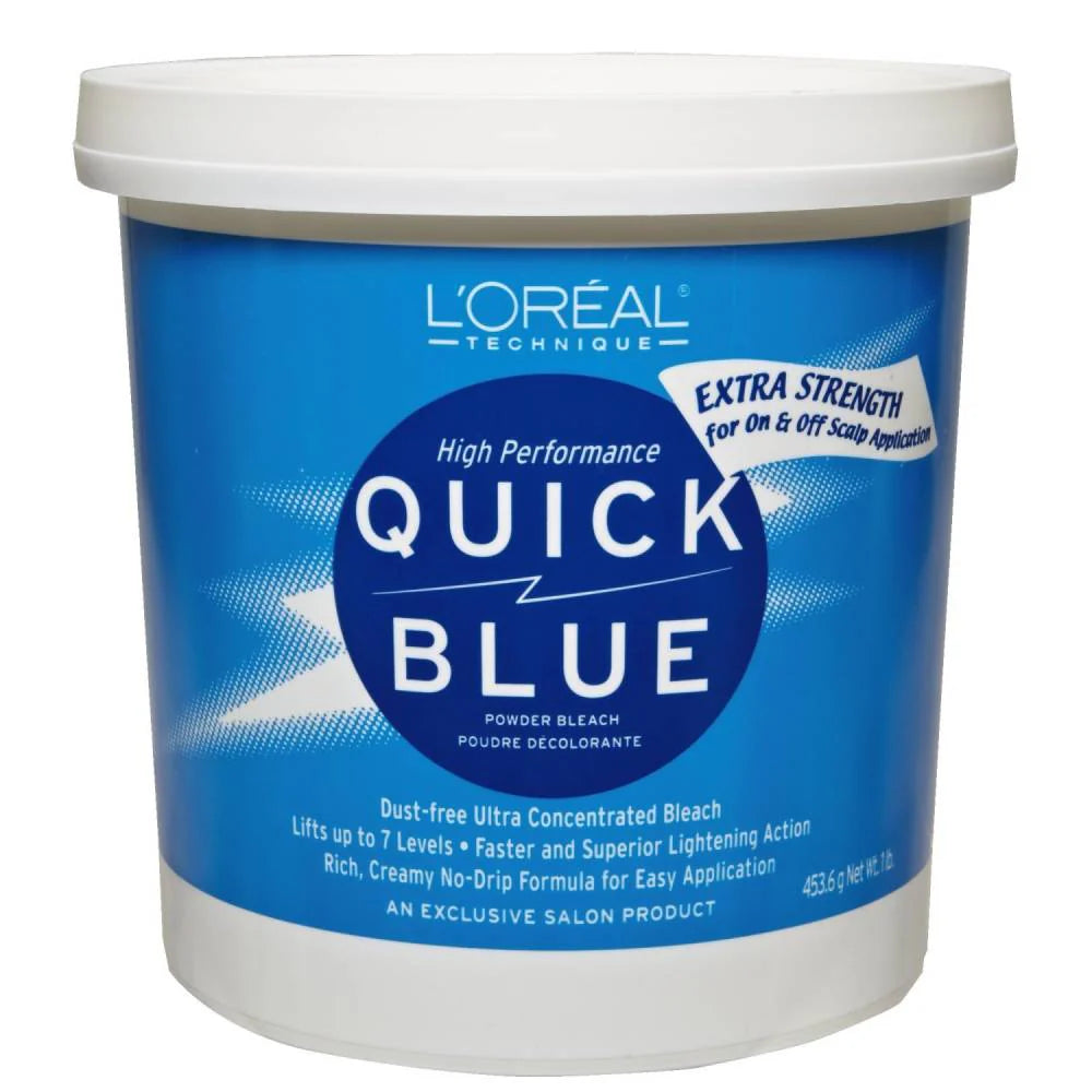 LOREAL QUICK BLUE POWDER BLEACH EXTRA STRENGTH - 1LB