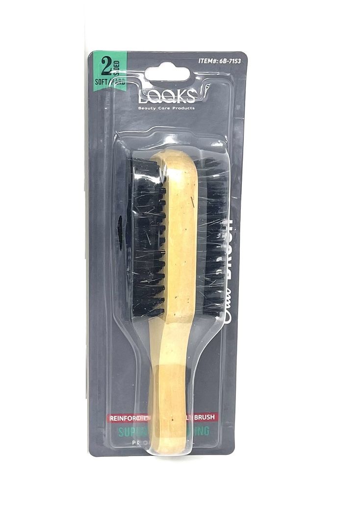 LQQKS 2 side Soft /hard Club Brush (6B-7153)