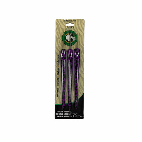 LQQKS Dread Lock Needle 2N-Crochet/DL/3BL Professional Dreadlock Crochet