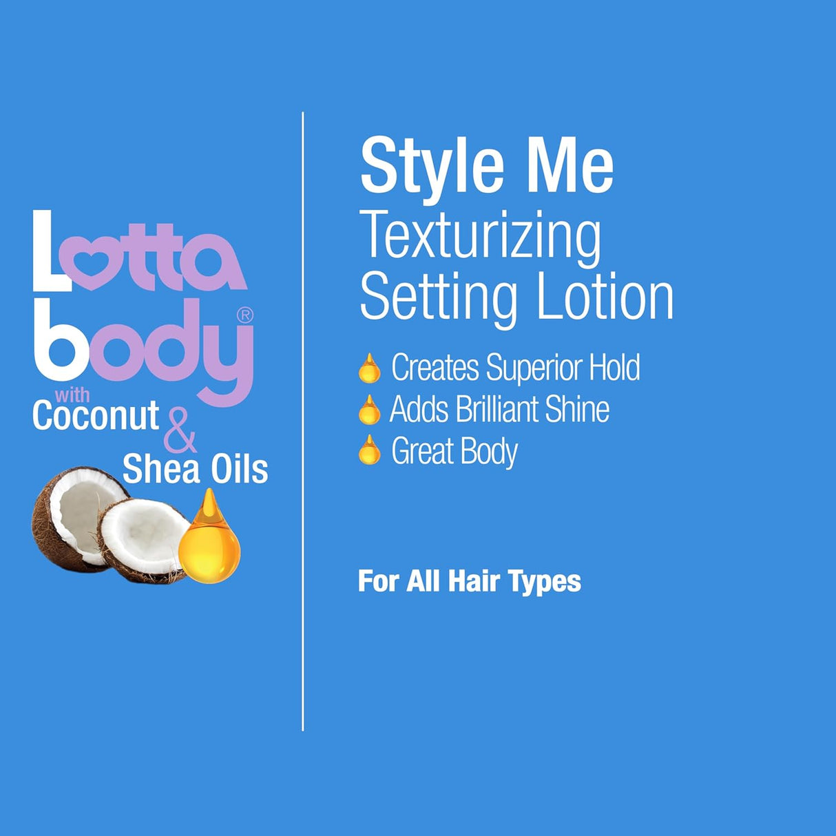 L/Body Coco and Shea Texturizing Setting Lotion 12oz for lasting style-3