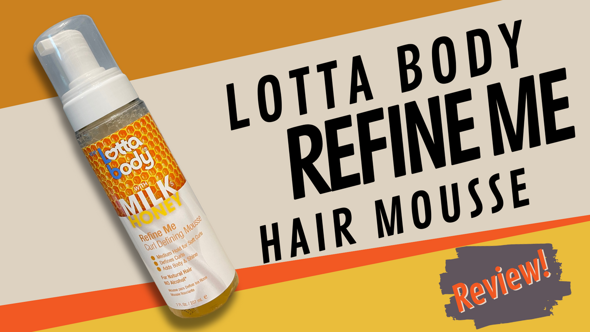 L/Body Milk and Honey Refine Me Curl Mousse 7oz for soft defined curls-1