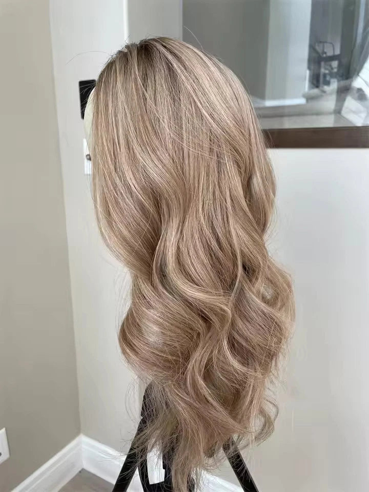 Lace Front Sandy HD Wig Natural Looking Glueless Style for Everyday Wear-2