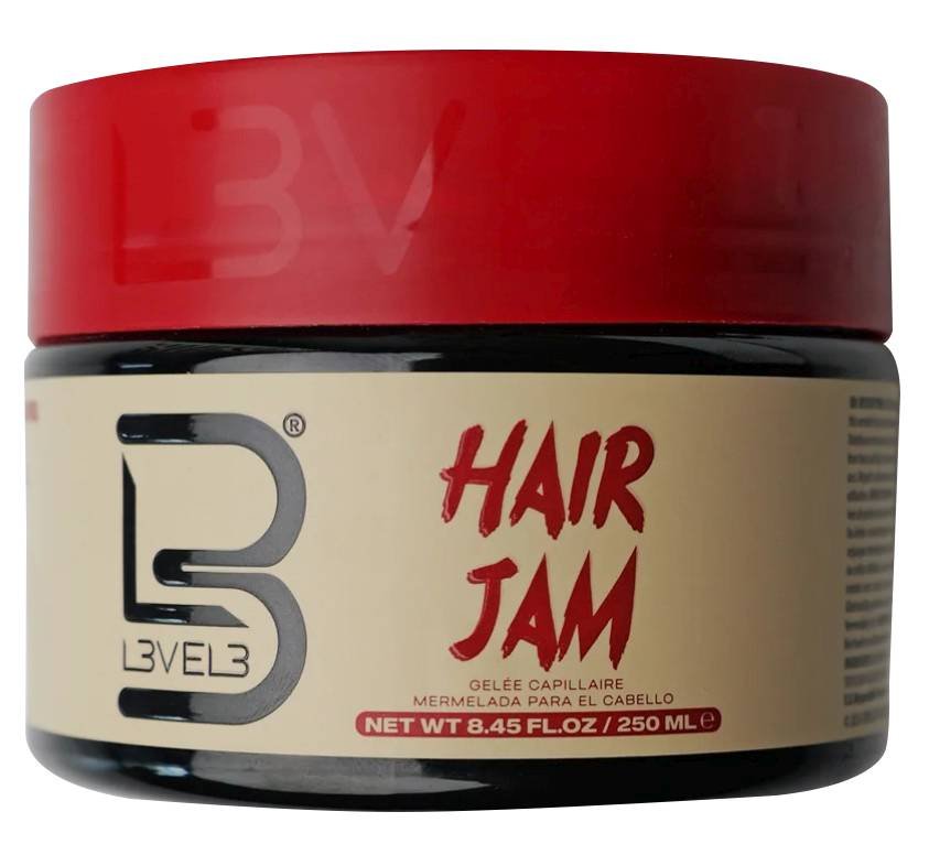 Level3 Hair Jam 8.45oz Strong Hold Styling Hair Gel