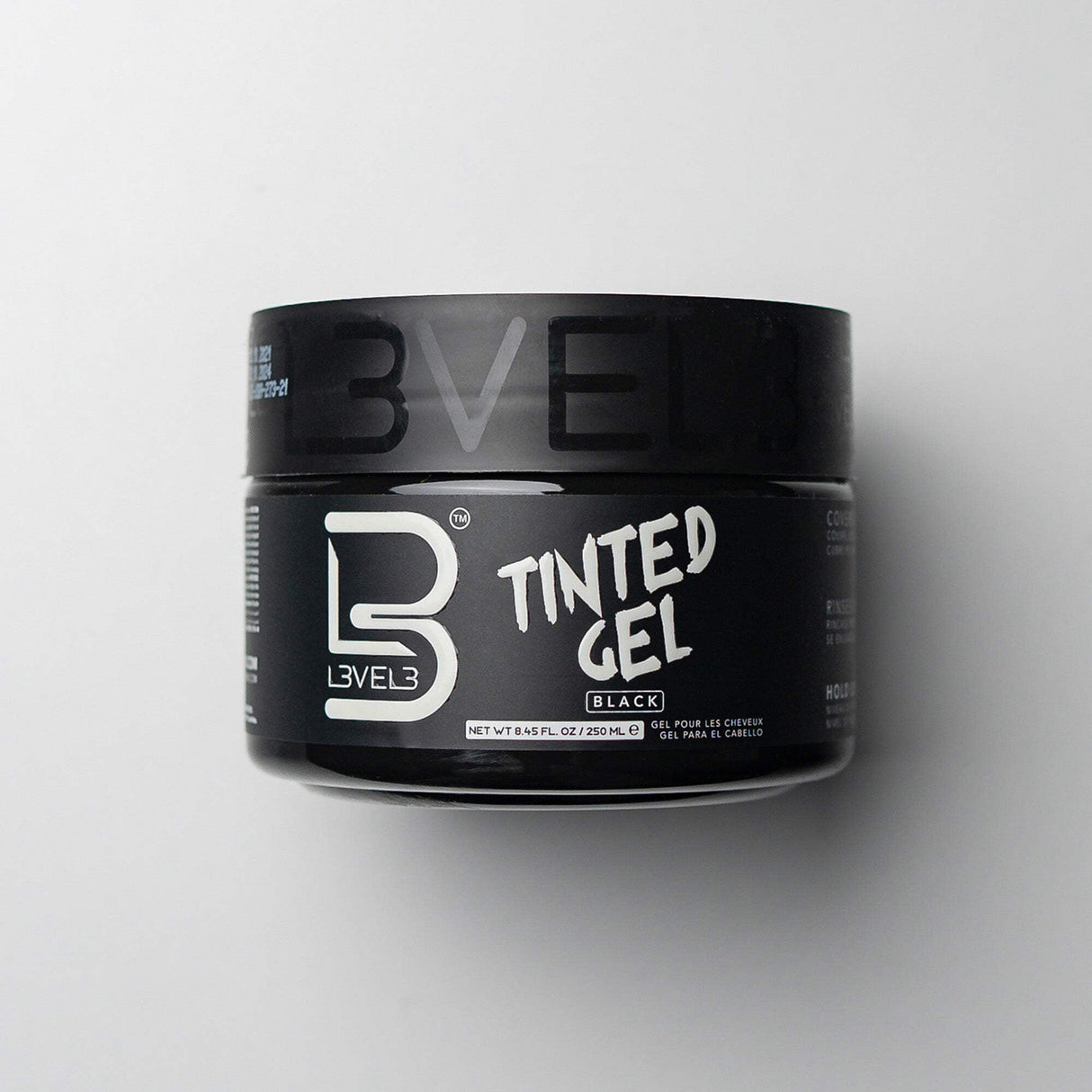 Level3 Tinted Gel Black 8.45Oz-3