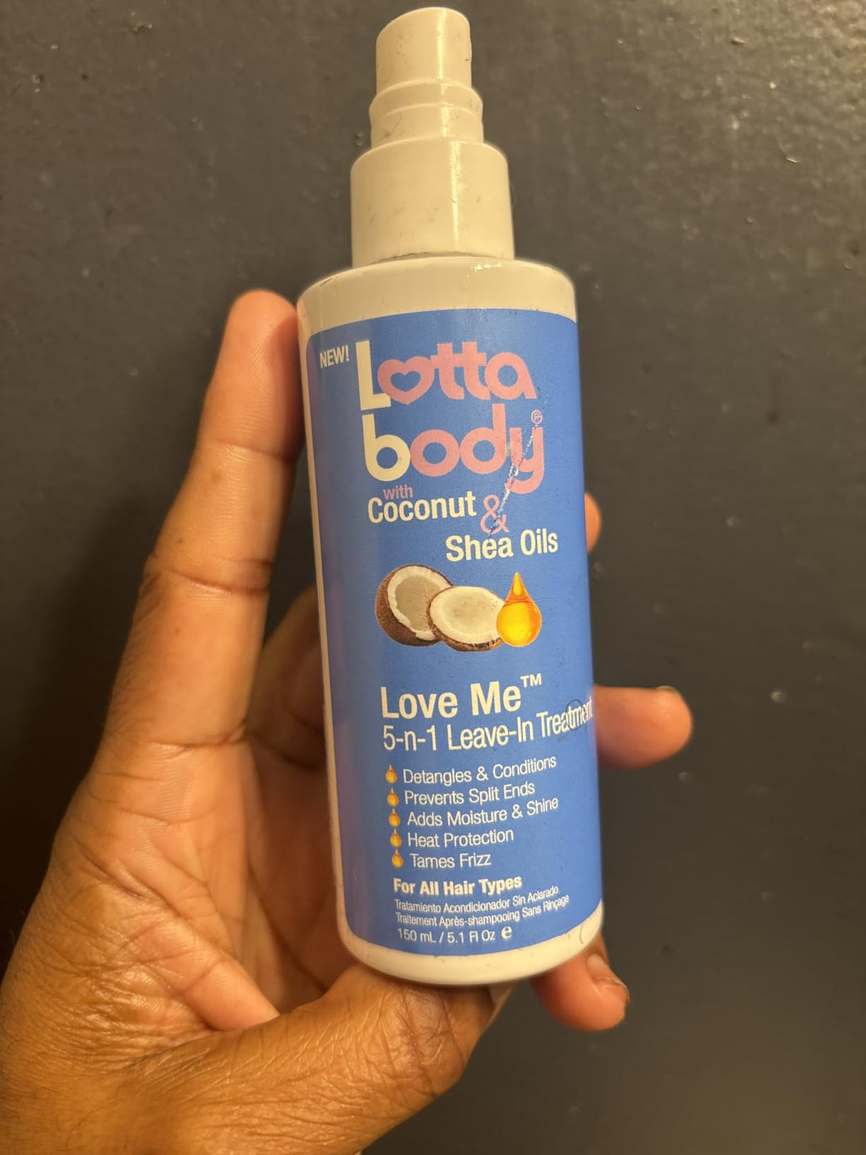 Lotta Body Love Me 5 N 1 Miracle Hair Styling Creme, 5.1 Oz-5