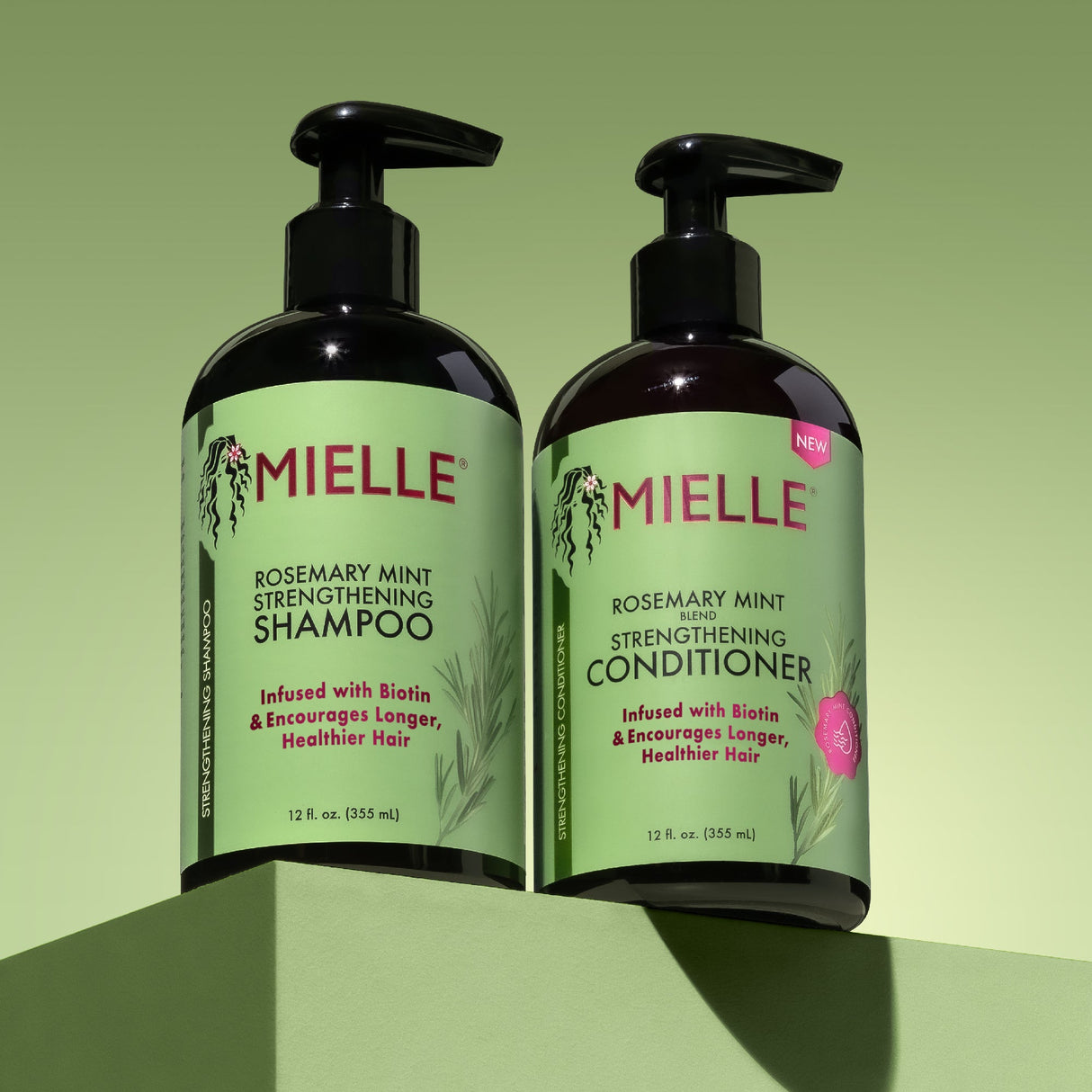 MIELLE Rosemary Mint Strengthening Shampoo