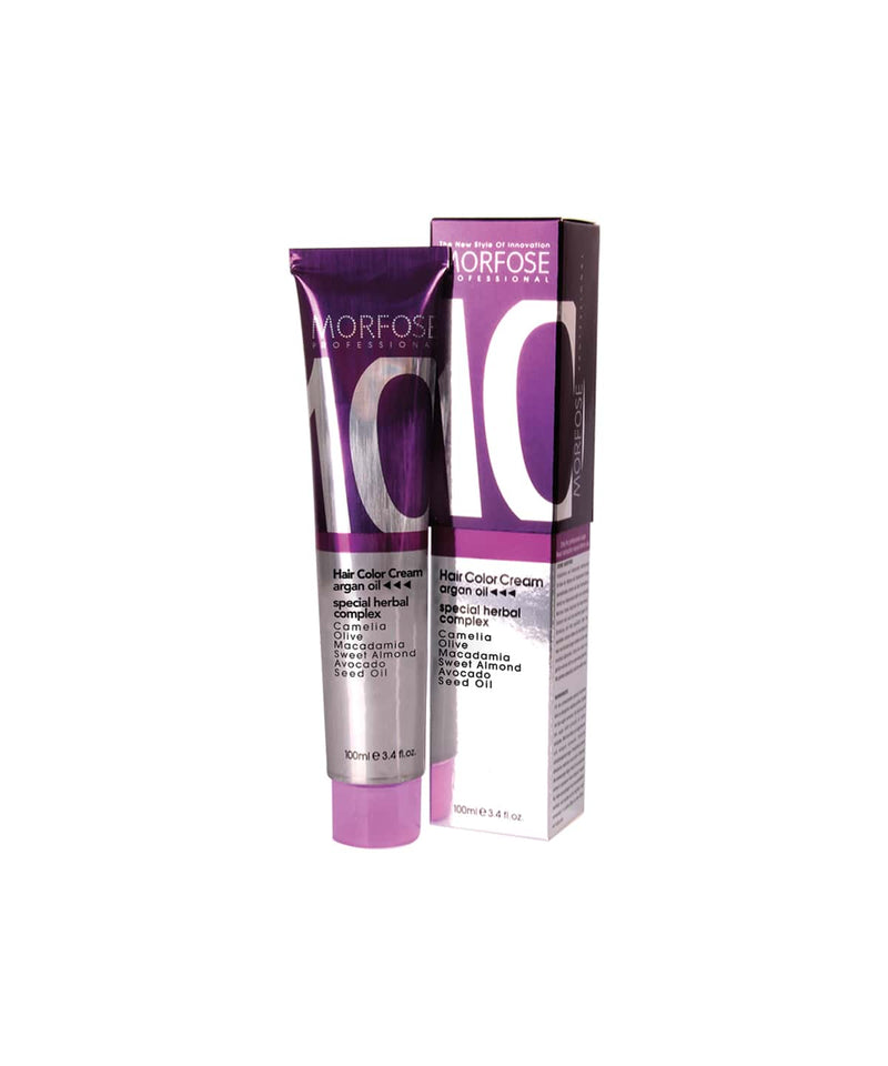 MORFOSE HAIR COLOR CREAM ARGAN OIL BLACK #1-1