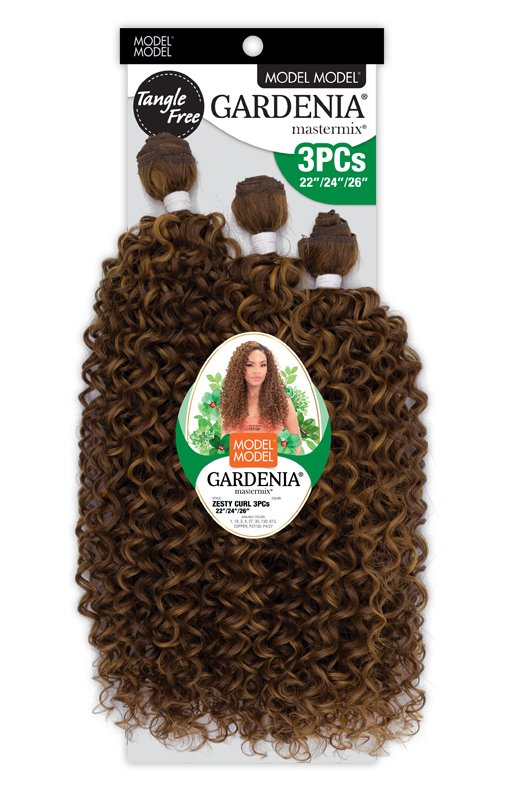 Model Model Gardenia ZESTY CURL 3 Pack