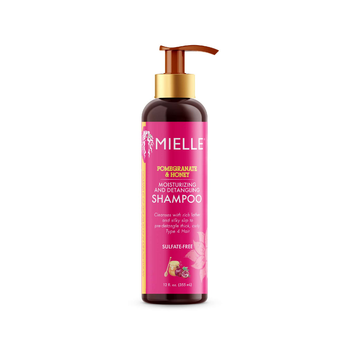 MIELLE Pomegranate & Honey Detangling Shampoo