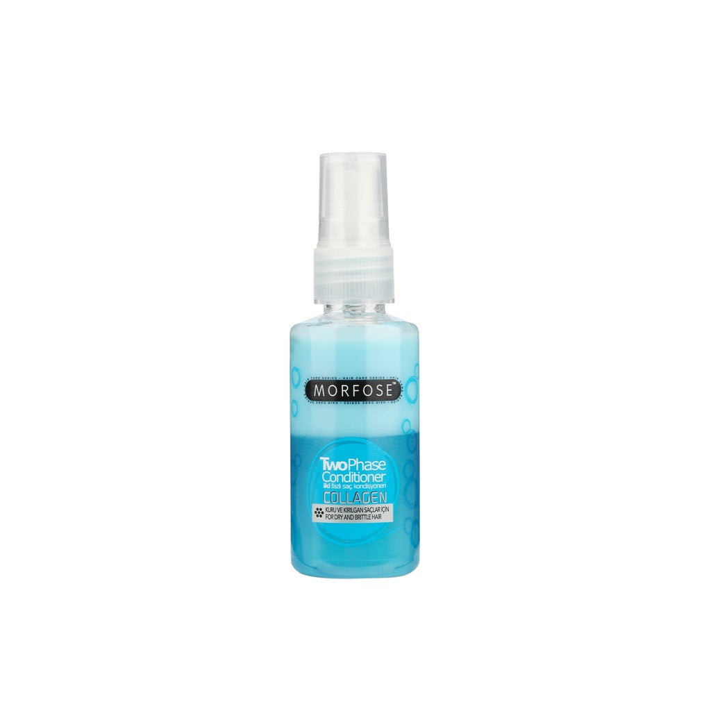 Morfose Two Phase Conditioner Collagen 1.69 oz bottle, Morfose collagen hair conditioner, Morfose two-phase hair treatment, Morfose detangling conditioner, Morfose nourishing hair conditioner, Morfose hair care product 1.69 oz, Morfose collagen-infused conditioner, Morfose lightweight conditioner, Morfose hair strengthening conditioner, Morfose dual-action conditioner, Morfose smoothing hair conditioner, Morfose softening hair treatment, Morfose two-phase conditioner spray,