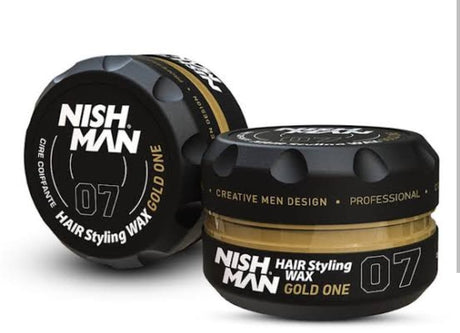 NISH HAIRSTYLING AQUA WAX 07 GOLD ONE