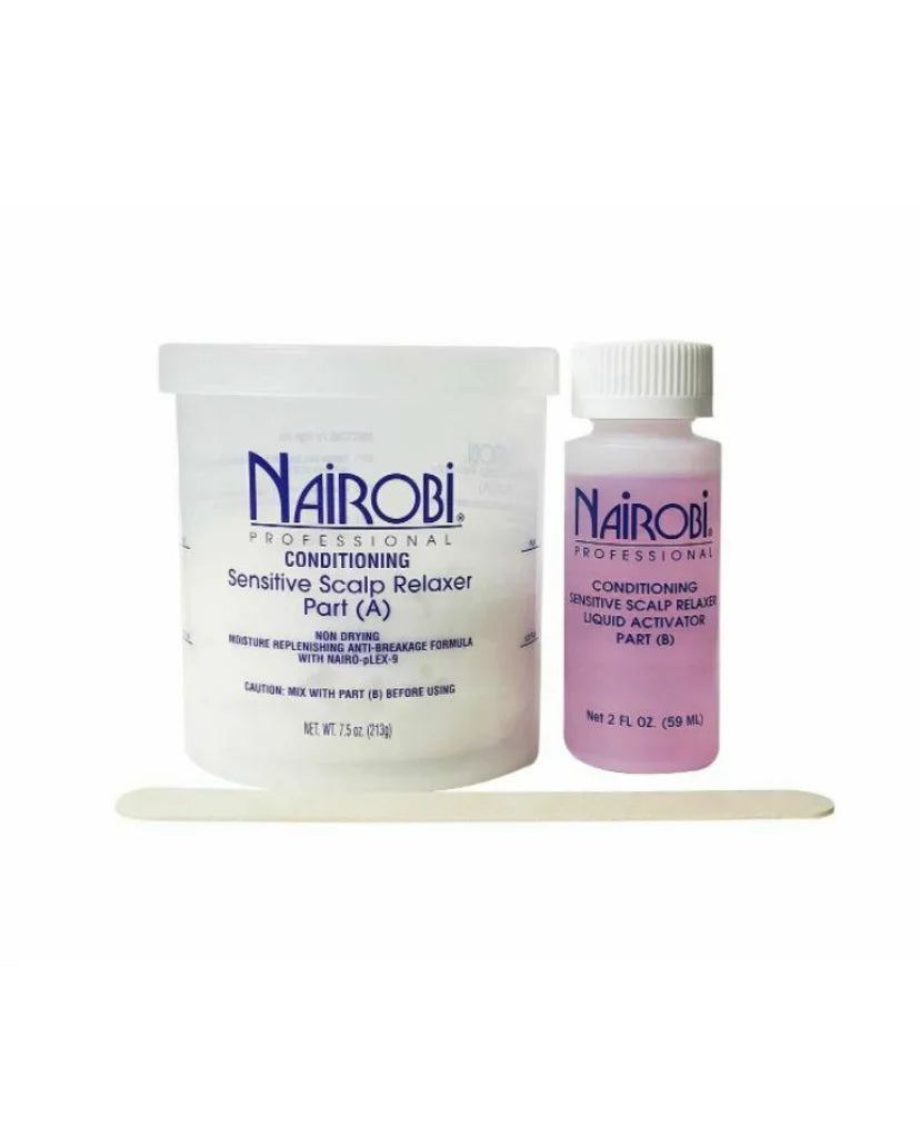 Nairobi Conditioning Sensitive Scalp Relaxer 7.5 oz jar, Nairobi gentle scalp relaxer, Nairobi hair straightening cream, Nairobi conditioning hair relaxer, Nairobi professional hair relaxer, Nairobi softening hair relaxer, Nairobi moisturizing relaxer for sensitive scalp, Nairobi 7.5 oz relaxer product, Nairobi hair care relaxer, Nairobi smooth hair relaxer, Nairobi scalp-friendly hair relaxer, Nairobi conditioning straightening cream, Nairobi hair manageability relaxer, Nairobi gentle hair care product, Na