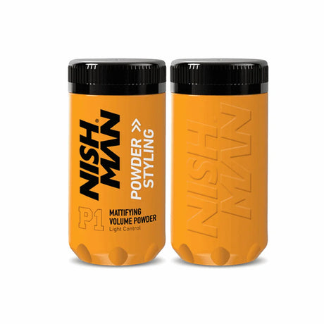 Nish Man Volume Powder Mattifying Styling Light Control 20g