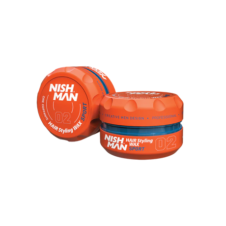 Nishman HAIR STYLING AQUA WAX 02 SPORT 5OZ