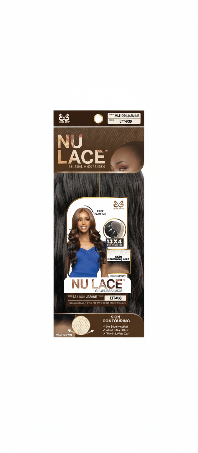 Nu Lace Glueless Wigs 13x8 MLF1101 Mallory HD Lace Front Wig Natural Looking Human Hair Style-1