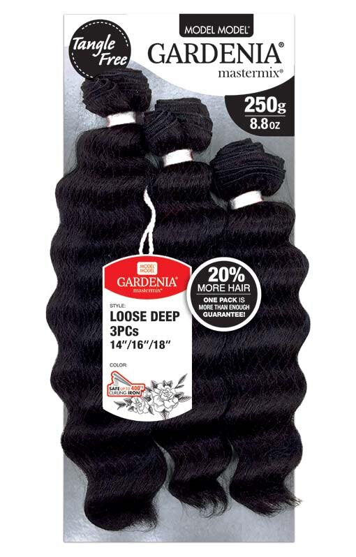 Model Model Gardenia Loose Deep 3 Packs
