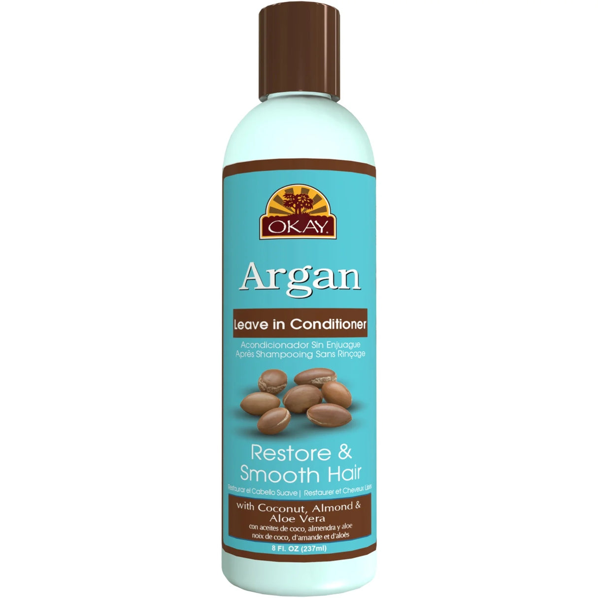 OKAY Argan Oil Leave In Conditioner 8 oz