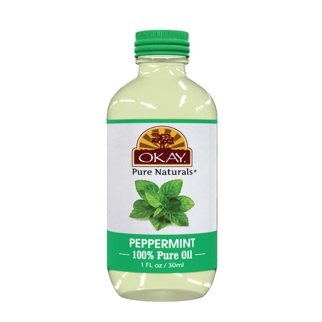 OKAY Pure Naturals 100% Pure Peppermint Oil - 1 oz / 30 ml