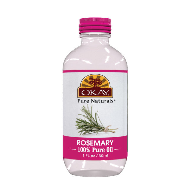 OKAY Pure Naturals 100% Pure Rosemary Oil - 1 oz / 30 ml