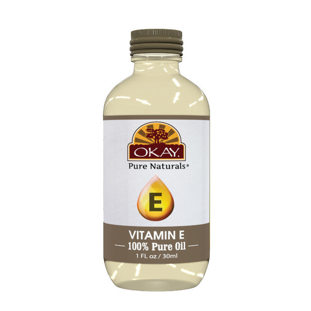 OKAY Pure Naturals 100% Pure Vitamin E Oil - 1 oz / 30 ml