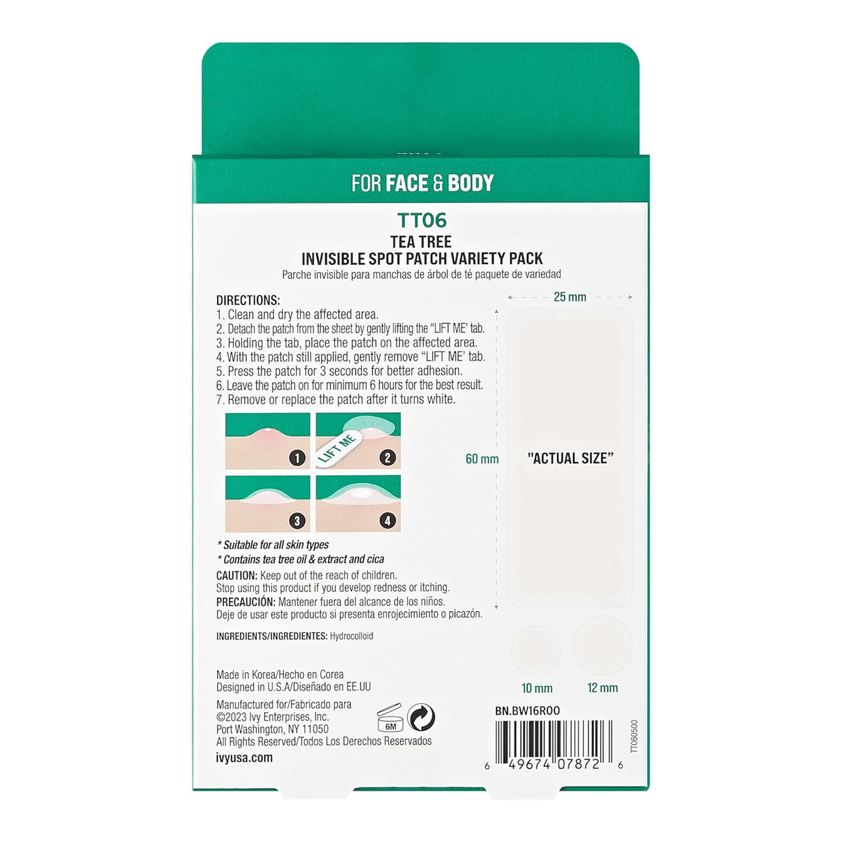 KISS New York Tea Tree Spot Patch Variety Pack