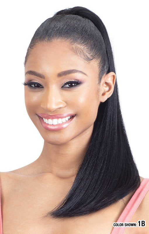 Model Model Gardenia Straight Drawstring Ponytail