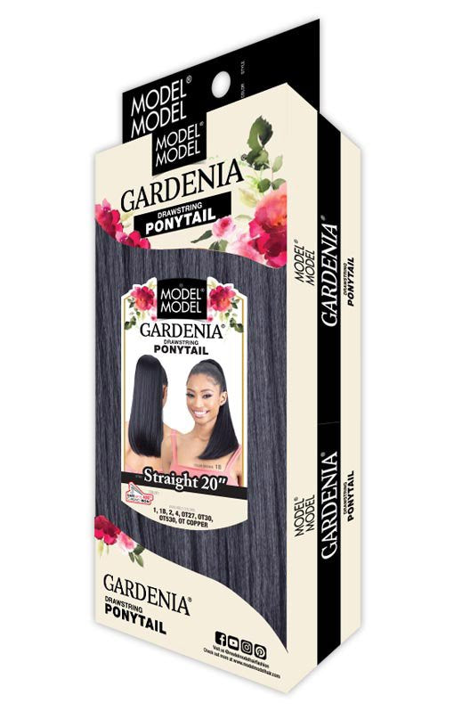 Model Model Gardenia Straight Drawstring Ponytail