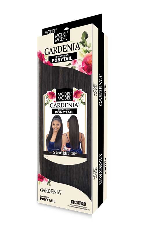 Model Model Gardenia Straight Drawstring Ponytail