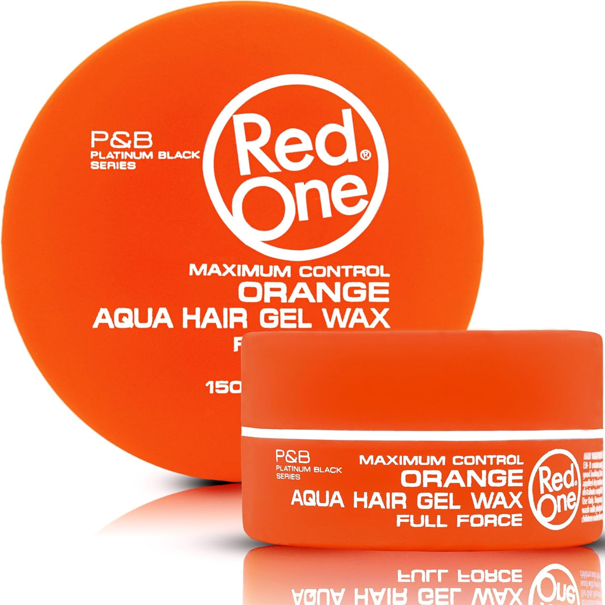 P&B Red One Max Control Aqua Hair Wax Orange 150ml
