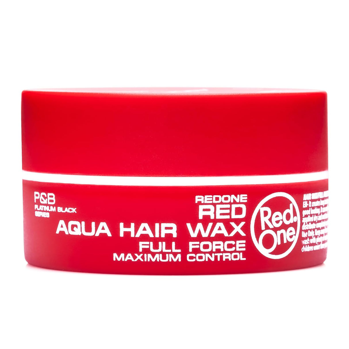 P&B Red One Max Control Aqua Hair Wax Red11