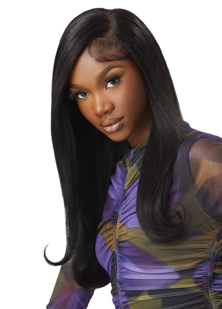 Outre Premium Purple Pack 100% Human Hair Yaki