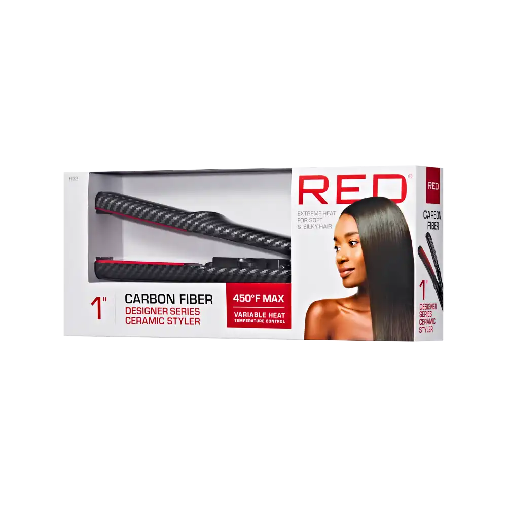 RED BY KISS 1" FI Designer Series Carbon Fiber