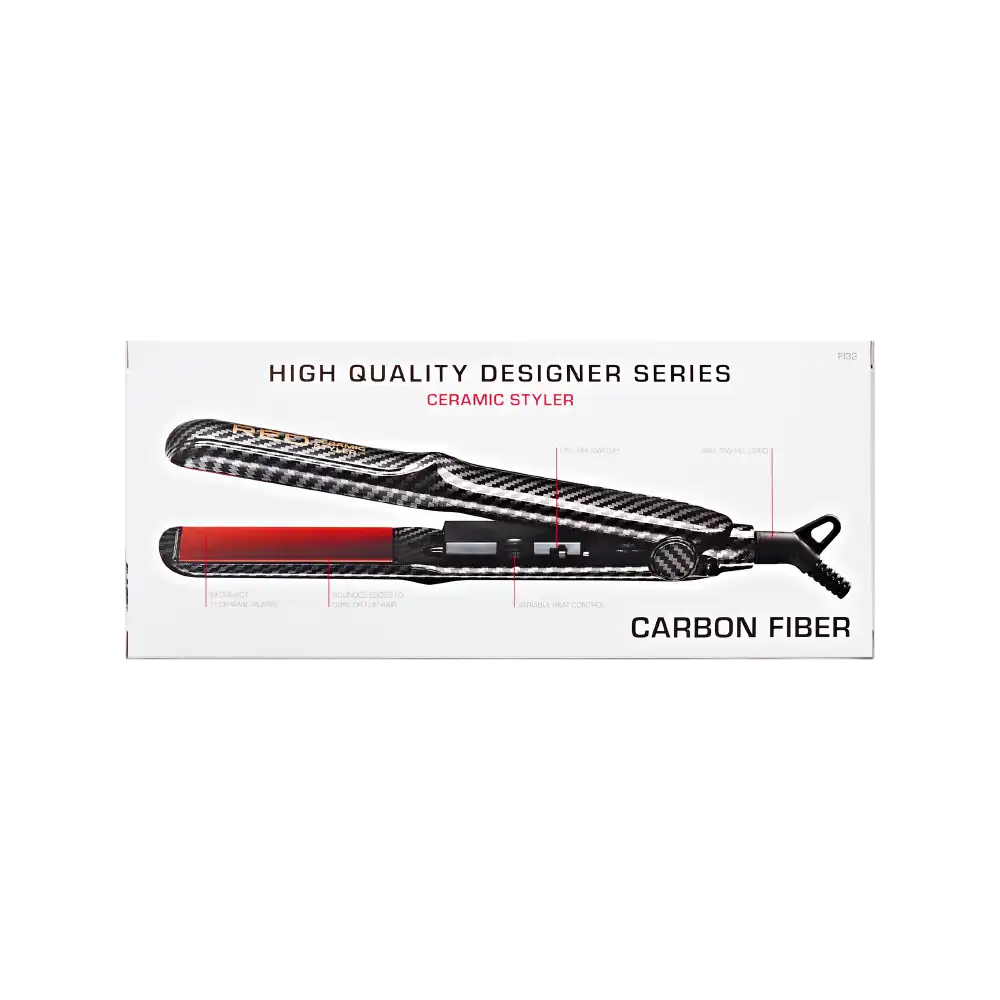 RED BY KISS 1" FI Designer Series Carbon Fiber