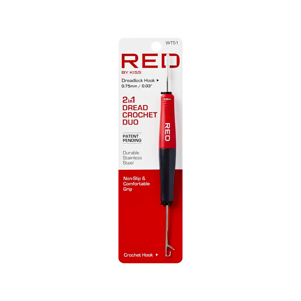 RED BY KISS 2 IN 1 Dread Crochet Duo