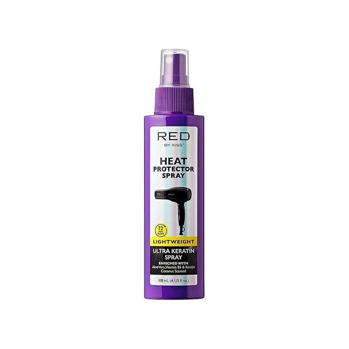 RED BY KISS Keratin Heat Protector Spray 4 oz