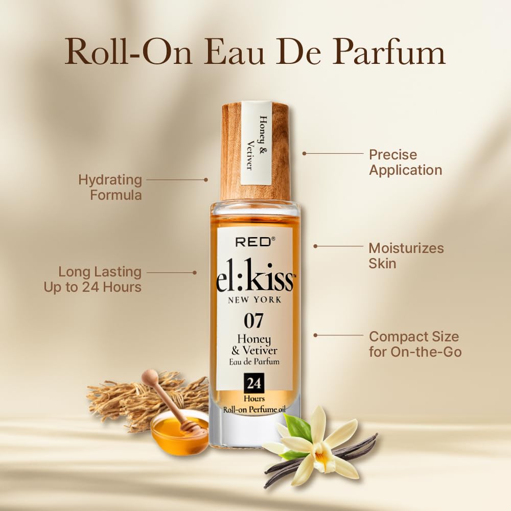Red EL KISS Roll-On Perfume_Honey_Vativer_1