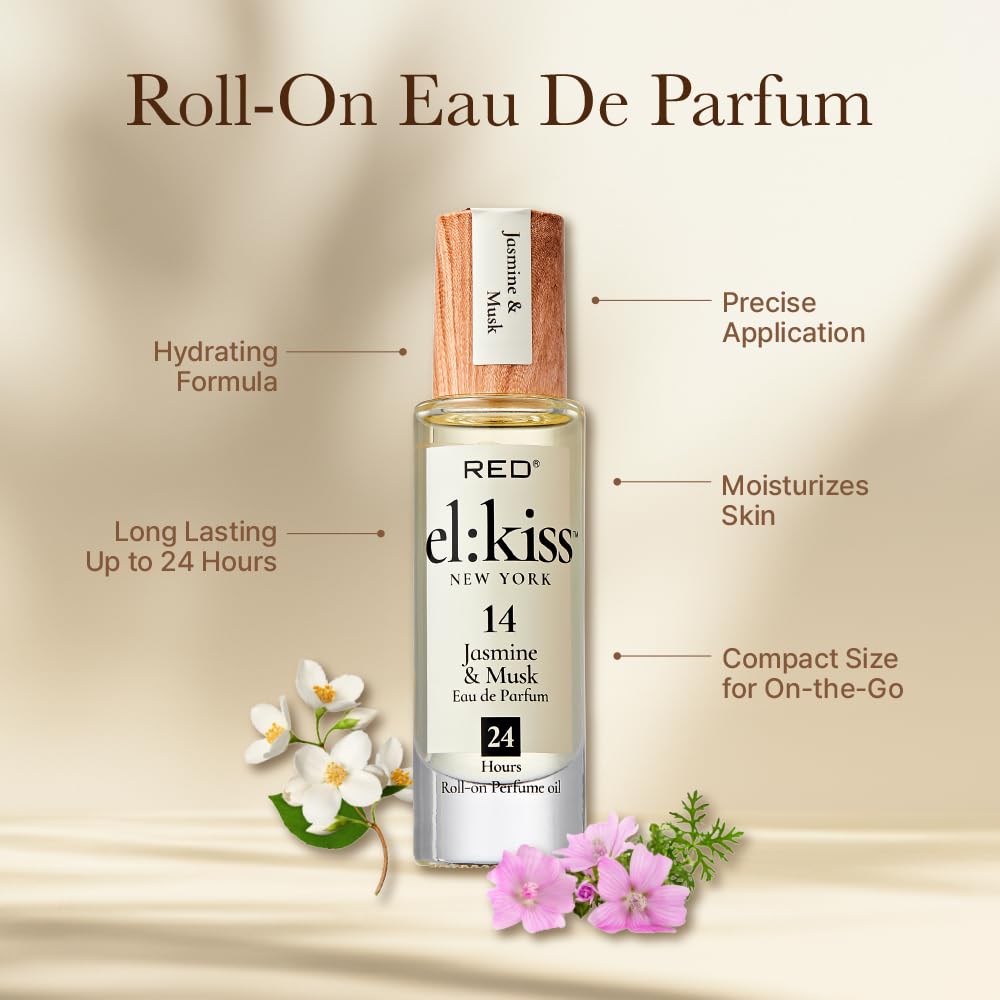 Red EL KISS Roll-On Perfume_Jasmine_Musk_2